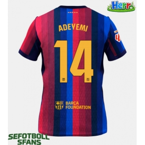 Barcelona Karim Adeyemi #14 Hemmatröja 2026-27 Kortärmad